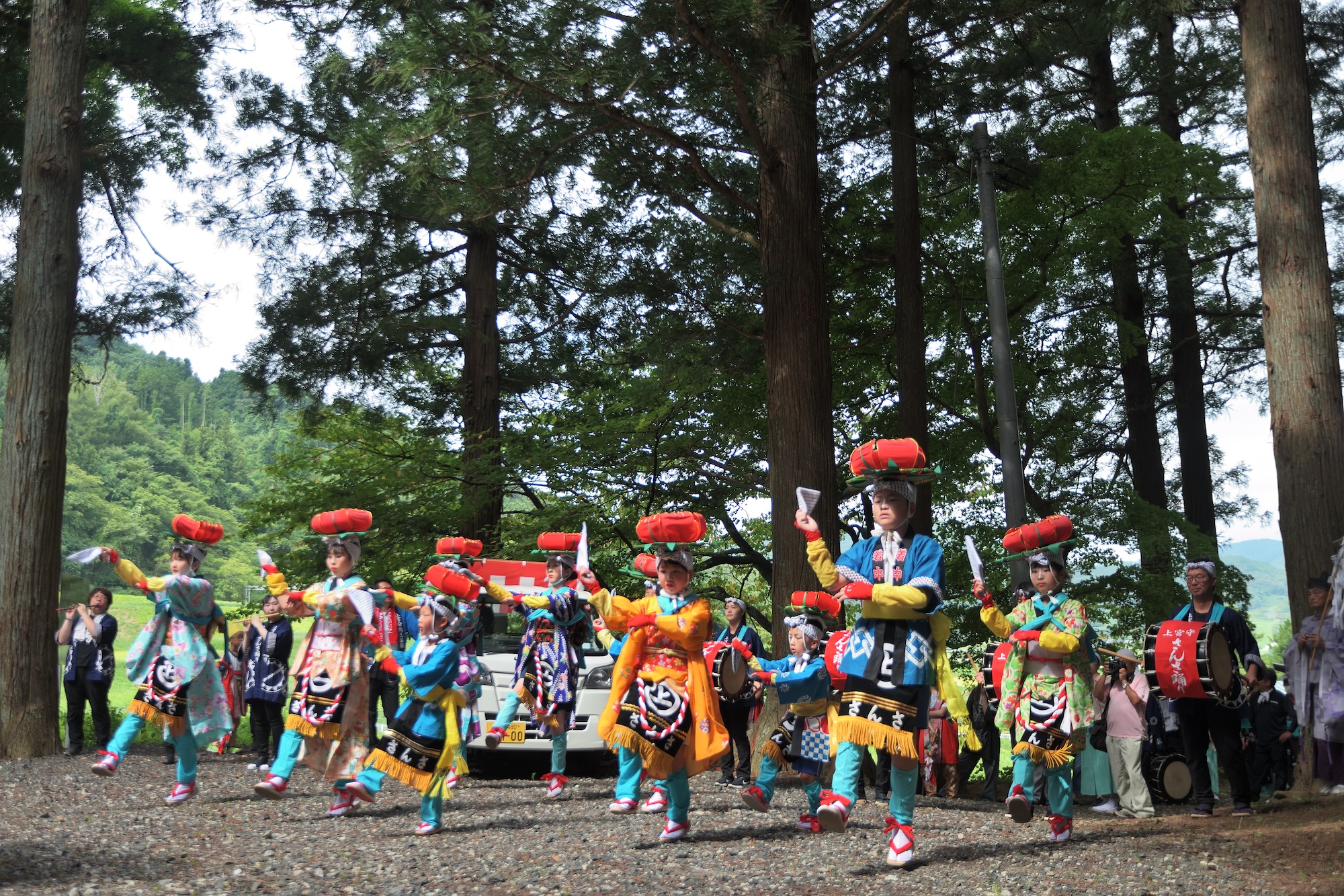 上宮守参差踊り